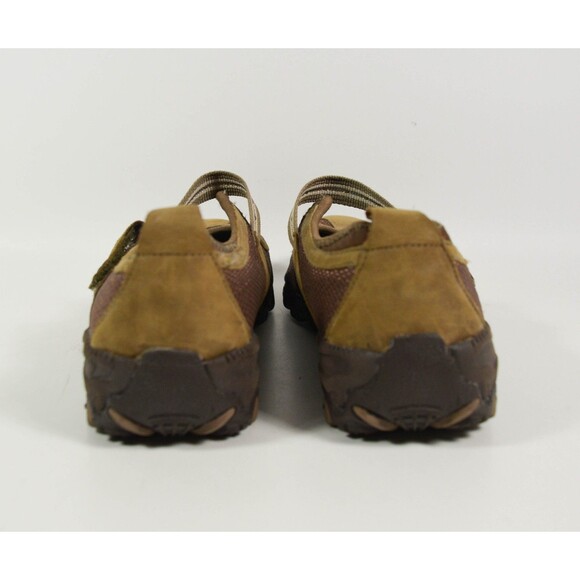 Skechers Outdoor Lifestyles Brown Suede Mary Jane Walking Shoes Sz 8.5 - Picture 4 of 6